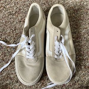 Cream Vans Sneakers